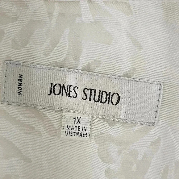 Jones Studio Mesh Lace Jacket 1X NWT - Picture 4 of 5